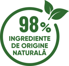 98% ingrediente de origine naturală